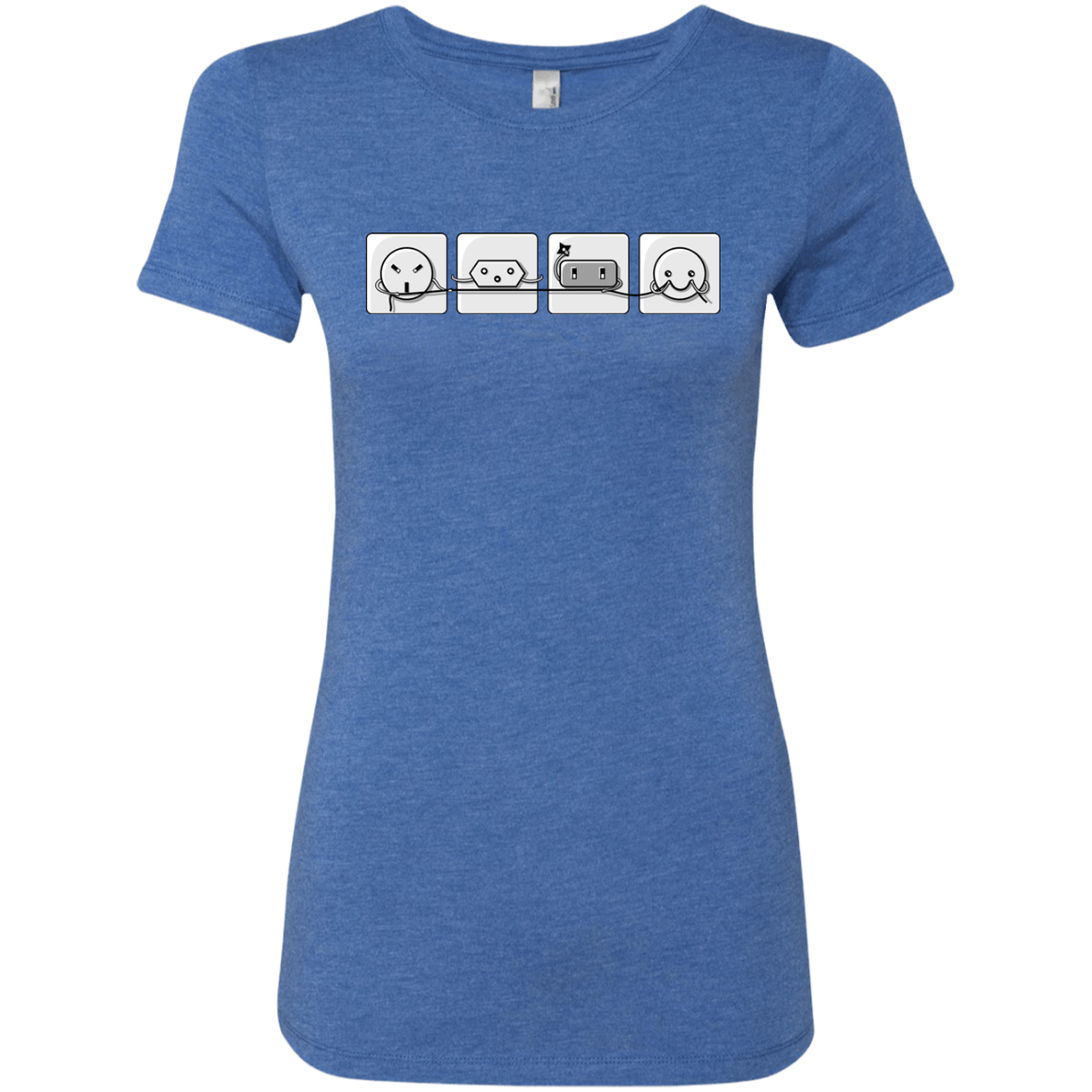 T-Shirts Vintage Royal / S Power Struggle Women's Triblend T-Shirt