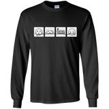 T-Shirts Black / YS Power Struggle Youth Long Sleeve T-Shirt