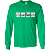 T-Shirts Irish Green / YS Power Struggle Youth Long Sleeve T-Shirt