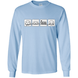 T-Shirts Light Blue / YS Power Struggle Youth Long Sleeve T-Shirt