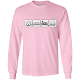 T-Shirts Light Pink / YS Power Struggle Youth Long Sleeve T-Shirt