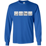T-Shirts Royal / YS Power Struggle Youth Long Sleeve T-Shirt