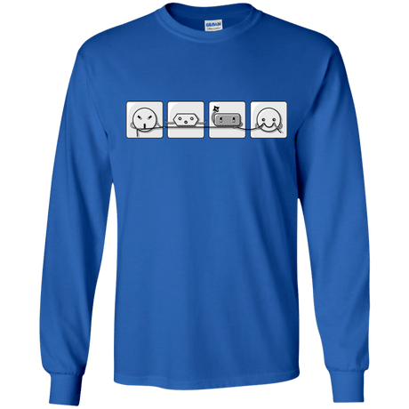 T-Shirts Royal / YS Power Struggle Youth Long Sleeve T-Shirt