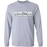 T-Shirts Sport Grey / YS Power Struggle Youth Long Sleeve T-Shirt