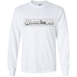 T-Shirts White / YS Power Struggle Youth Long Sleeve T-Shirt