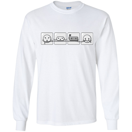 T-Shirts White / YS Power Struggle Youth Long Sleeve T-Shirt