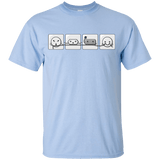 T-Shirts Light Blue / YXS Power Struggle Youth T-Shirt