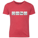 T-Shirts Vintage Red / YXS Power Struggle Youth Triblend T-Shirt