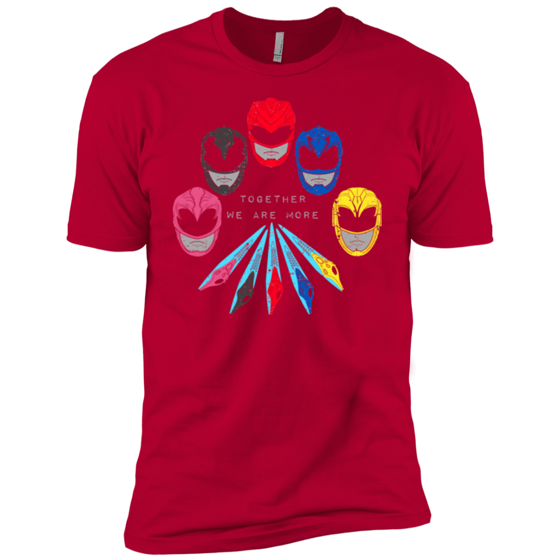 T-Shirts Red / YXS Power Together Boys Premium T-Shirt