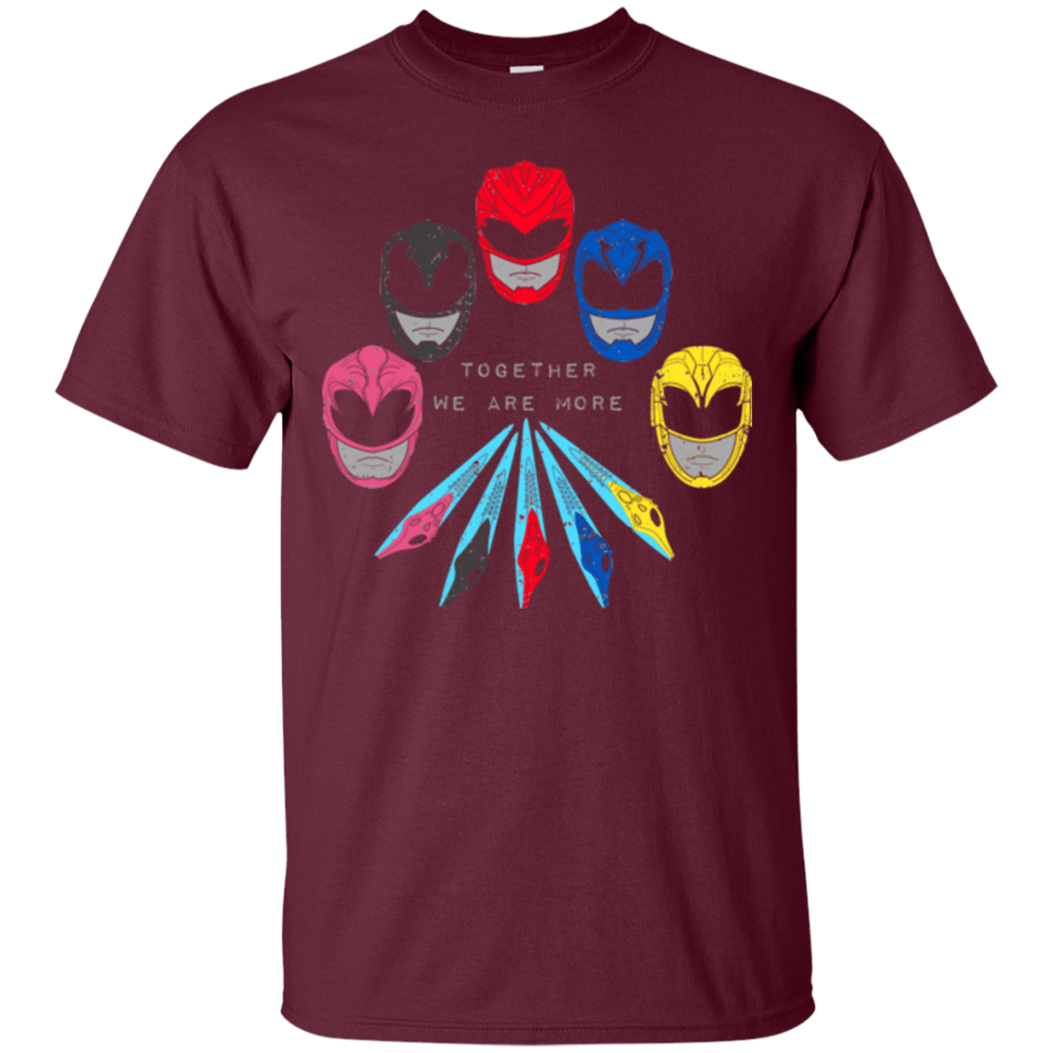 T-Shirts Maroon / Small Power Together T-Shirt