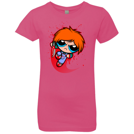 T-Shirts Hot Pink / YXS Powerchuck Toy Girls Premium T-Shirt