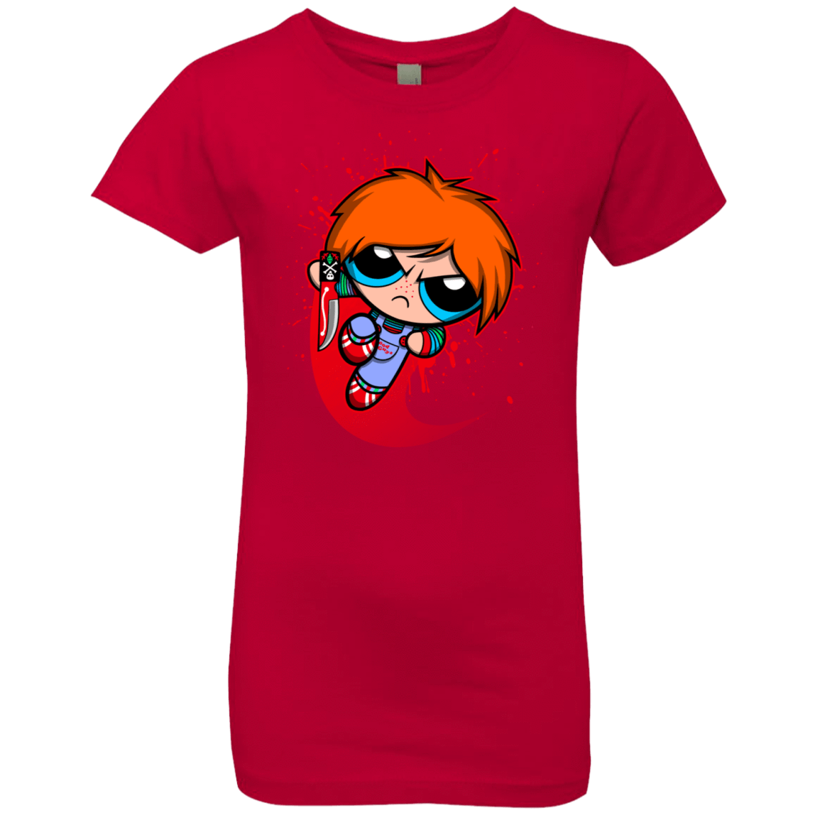 T-Shirts Red / YXS Powerchuck Toy Girls Premium T-Shirt