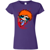 T-Shirts Purple / S Powerchuck Toy Junior Slimmer-Fit T-Shirt