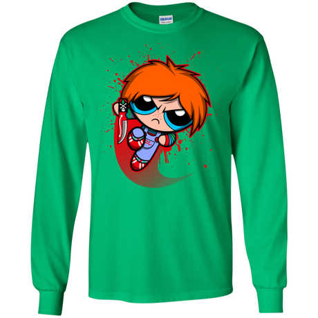 T-Shirts Irish Green / S Powerchuck Toy Men's Long Sleeve T-Shirt