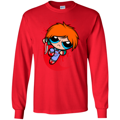 T-Shirts Red / S Powerchuck Toy Men's Long Sleeve T-Shirt