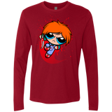 T-Shirts Cardinal / S Powerchuck Toy Men's Premium Long Sleeve