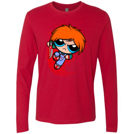 T-Shirts Red / S Powerchuck Toy Men's Premium Long Sleeve