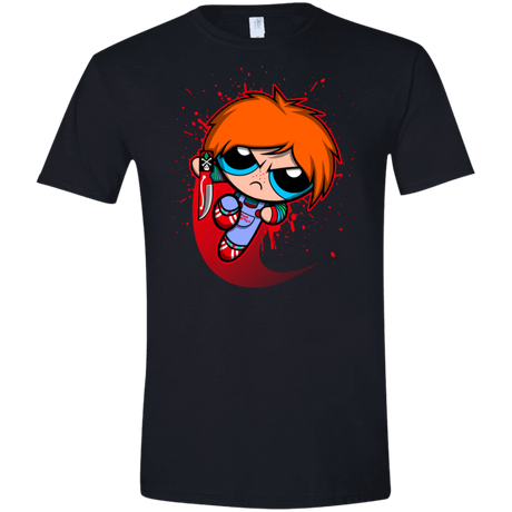 T-Shirts Black / X-Small Powerchuck Toy Men's Semi-Fitted Softstyle