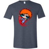 T-Shirts Heather Navy / S Powerchuck Toy Men's Semi-Fitted Softstyle