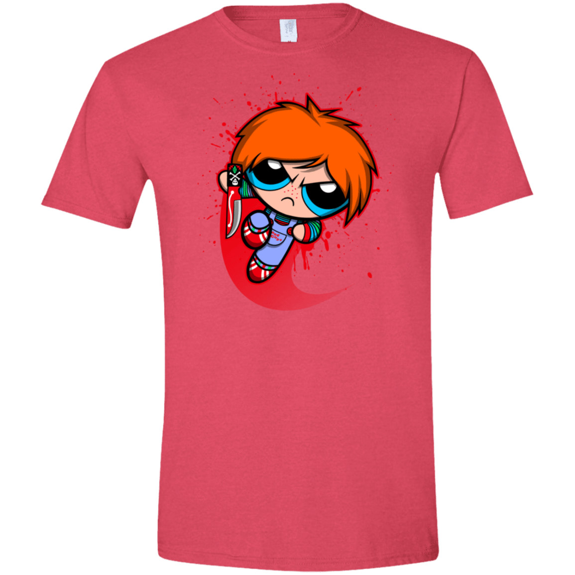 T-Shirts Heather Red / S Powerchuck Toy Men's Semi-Fitted Softstyle