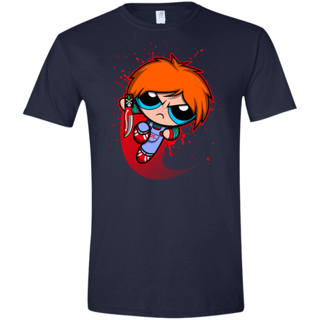 T-Shirts Navy / X-Small Powerchuck Toy Men's Semi-Fitted Softstyle