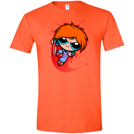 T-Shirts Orange / S Powerchuck Toy Men's Semi-Fitted Softstyle