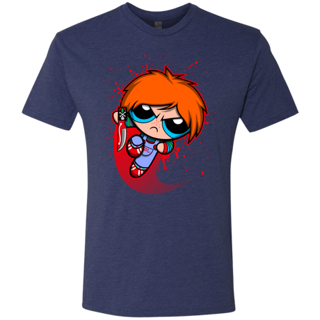 T-Shirts Vintage Navy / S Powerchuck Toy Men's Triblend T-Shirt