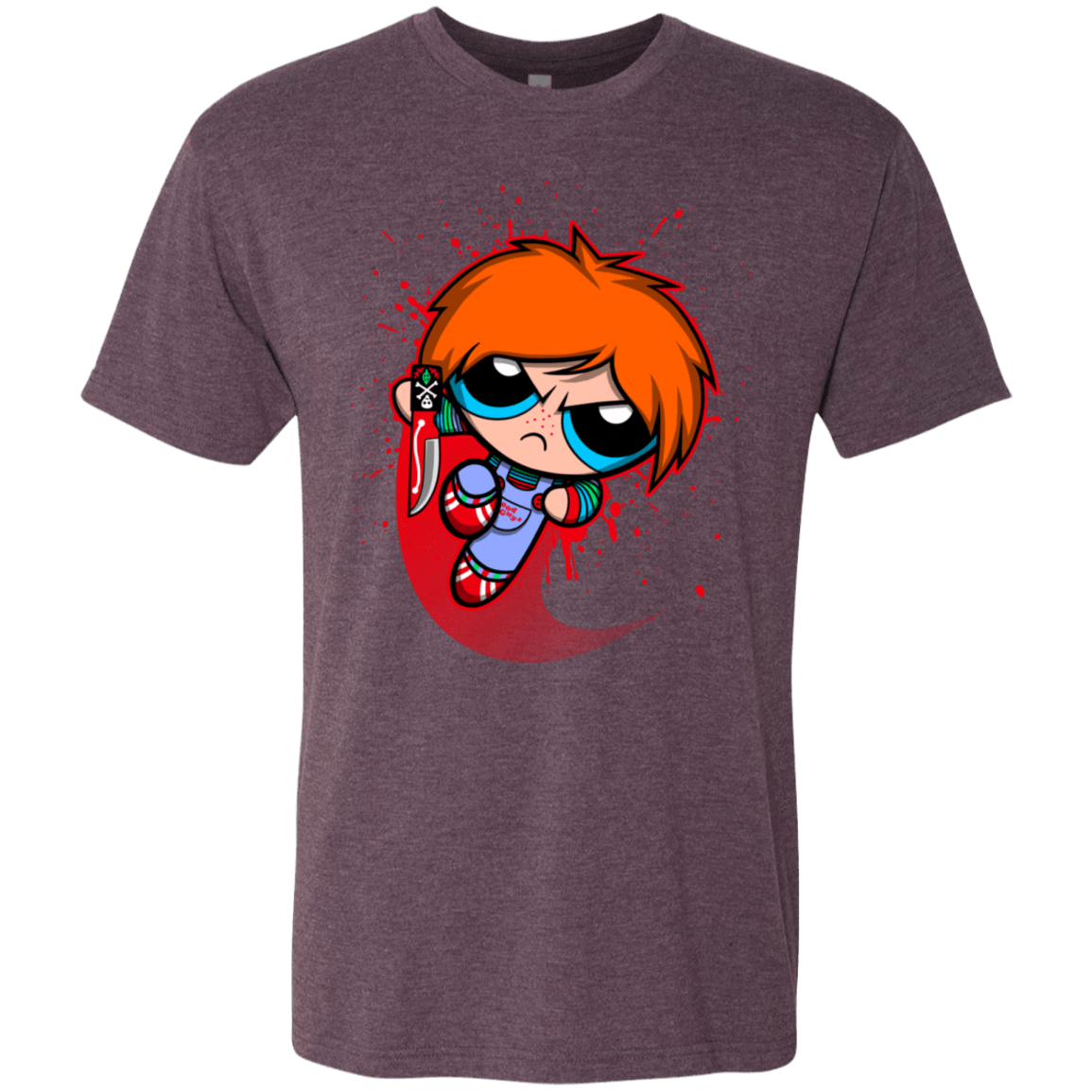 T-Shirts Vintage Purple / S Powerchuck Toy Men's Triblend T-Shirt