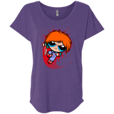 T-Shirts Purple Rush / X-Small Powerchuck Toy Triblend Dolman Sleeve