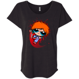 T-Shirts Vintage Black / X-Small Powerchuck Toy Triblend Dolman Sleeve