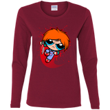 T-Shirts Cardinal / S Powerchuck Toy Women's Long Sleeve T-Shirt