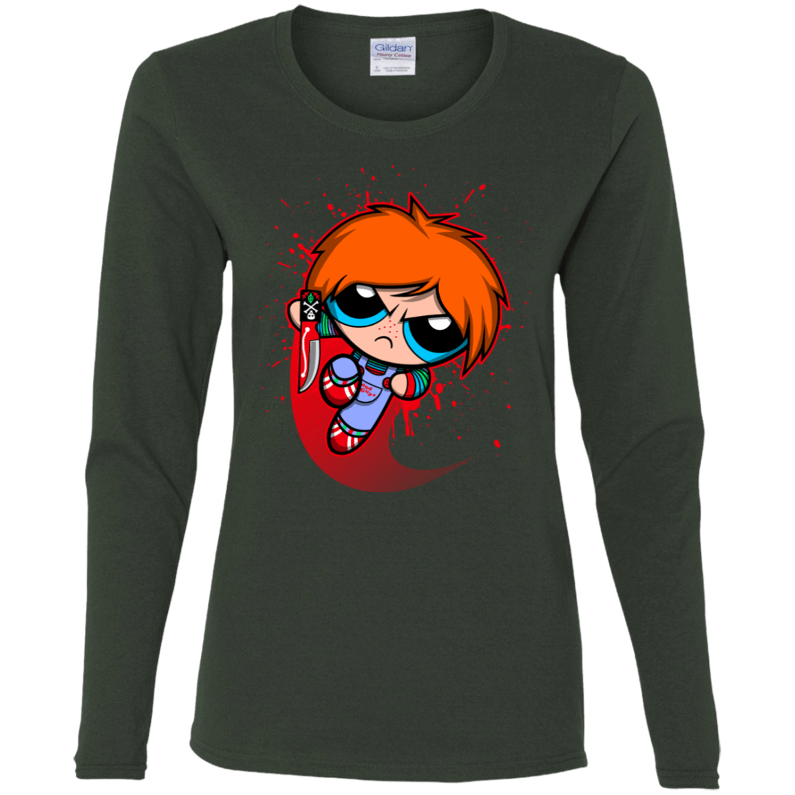 T-Shirts Forest / S Powerchuck Toy Women's Long Sleeve T-Shirt