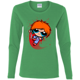 T-Shirts Irish Green / S Powerchuck Toy Women's Long Sleeve T-Shirt