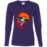 T-Shirts Purple / S Powerchuck Toy Women's Long Sleeve T-Shirt