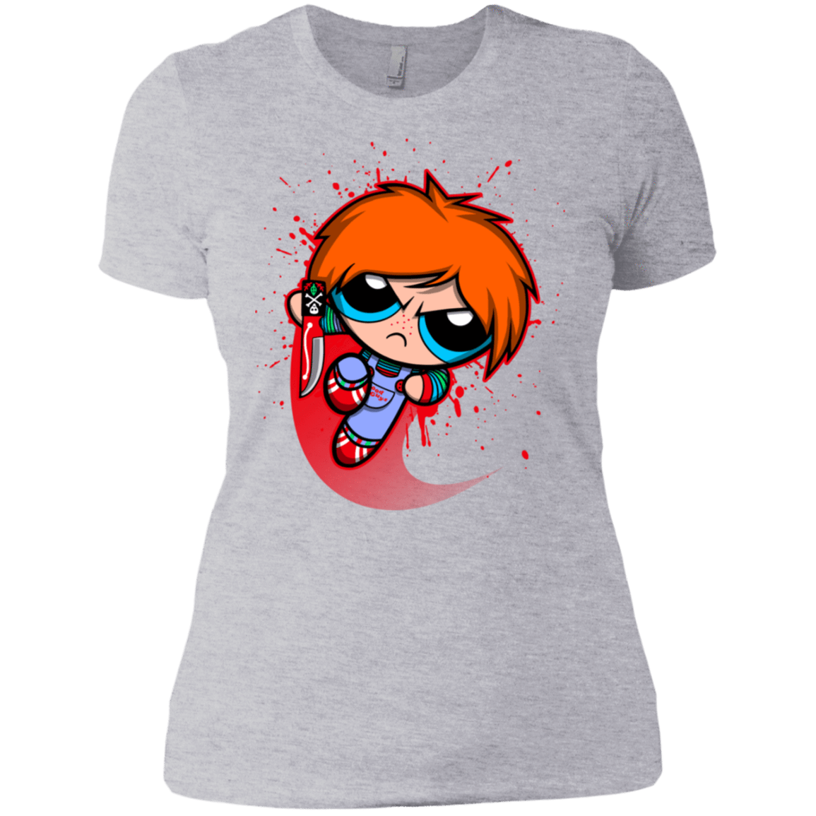 T-Shirts Heather Grey / X-Small Powerchuck Toy Women's Premium T-Shirt