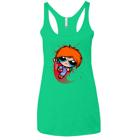 T-Shirts Envy / X-Small Powerchuck Toy Women's Triblend Racerback Tank