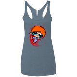 T-Shirts Indigo / X-Small Powerchuck Toy Women's Triblend Racerback Tank