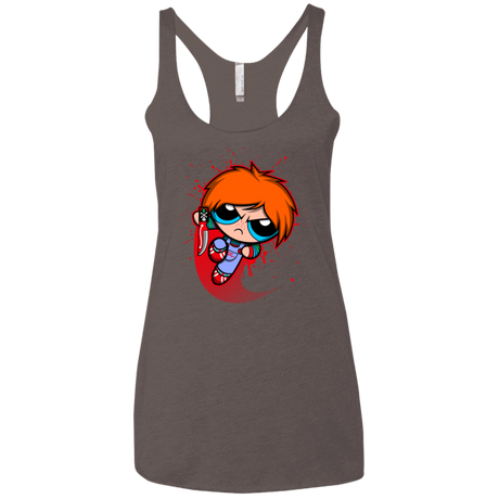 T-Shirts Macchiato / X-Small Powerchuck Toy Women's Triblend Racerback Tank