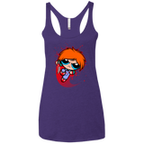 T-Shirts Purple Rush / X-Small Powerchuck Toy Women's Triblend Racerback Tank