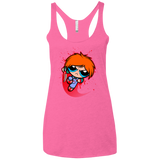 T-Shirts Vintage Pink / X-Small Powerchuck Toy Women's Triblend Racerback Tank