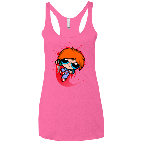T-Shirts Vintage Pink / X-Small Powerchuck Toy Women's Triblend Racerback Tank