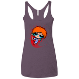 T-Shirts Vintage Purple / X-Small Powerchuck Toy Women's Triblend Racerback Tank