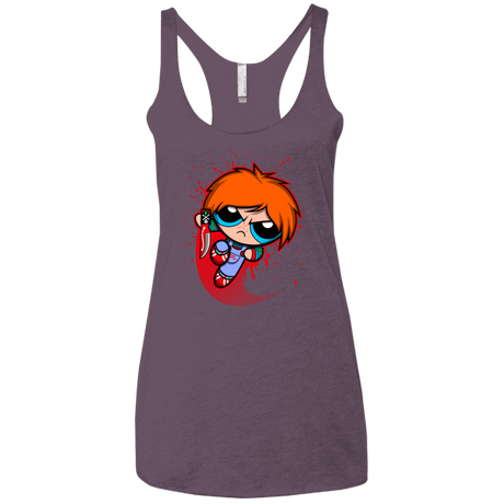 T-Shirts Vintage Purple / X-Small Powerchuck Toy Women's Triblend Racerback Tank