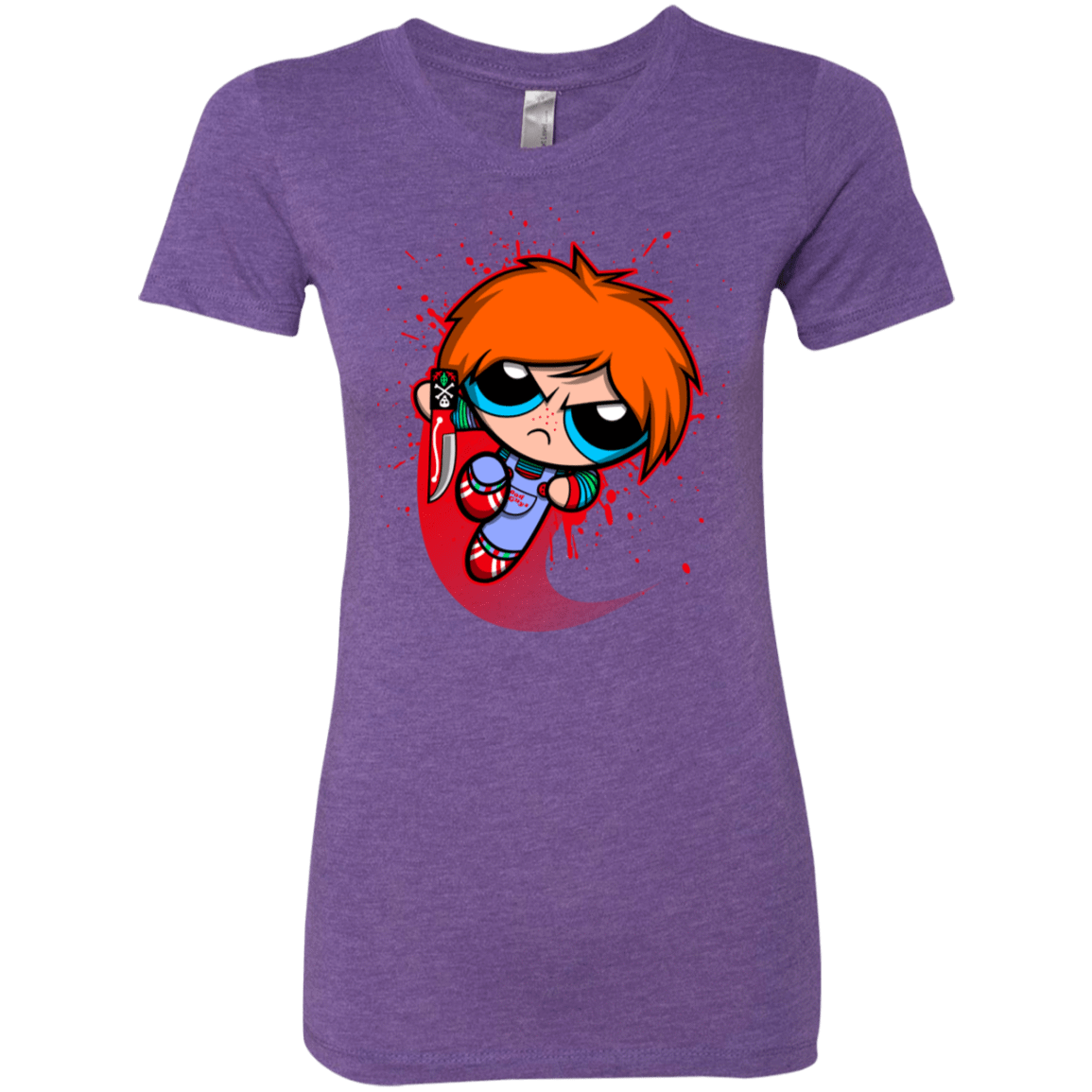T-Shirts Purple Rush / S Powerchuck Toy Women's Triblend T-Shirt
