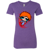 T-Shirts Purple Rush / S Powerchuck Toy Women's Triblend T-Shirt