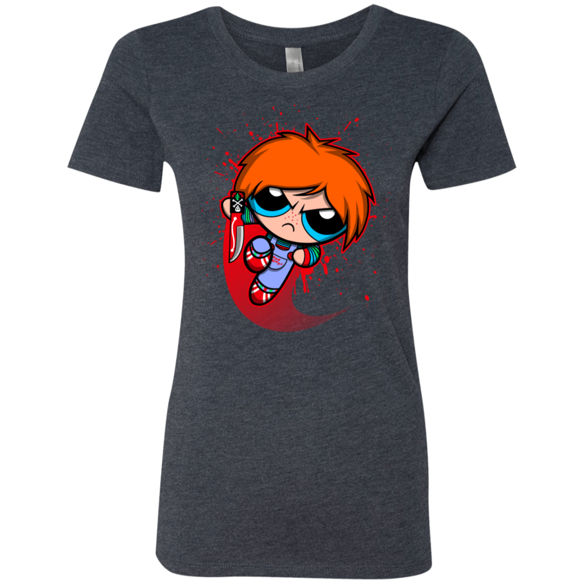 T-Shirts Vintage Navy / S Powerchuck Toy Women's Triblend T-Shirt