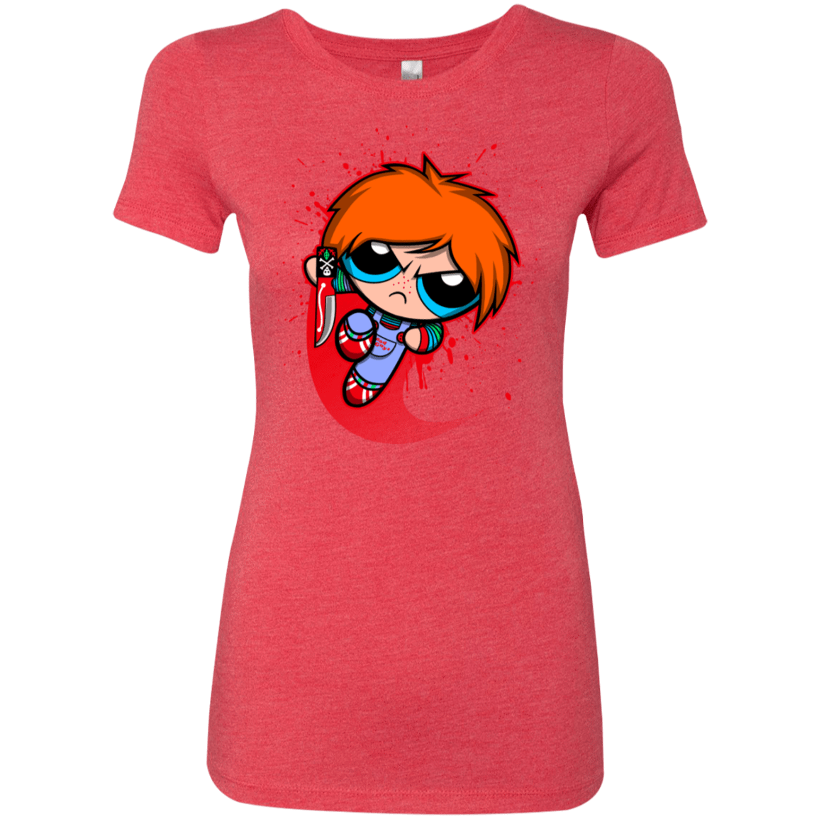 T-Shirts Vintage Red / S Powerchuck Toy Women's Triblend T-Shirt