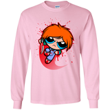 T-Shirts Light Pink / YS Powerchuck Toy Youth Long Sleeve T-Shirt