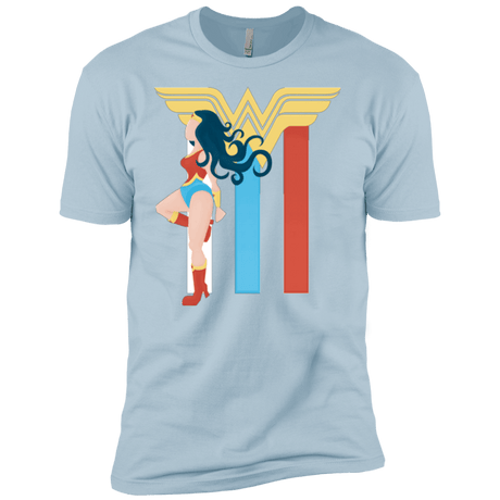 T-Shirts Light Blue / YXS Powerful Princess Boys Premium T-Shirt