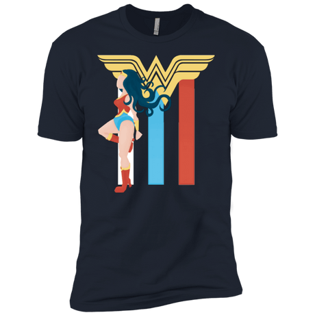 T-Shirts Midnight Navy / YXS Powerful Princess Boys Premium T-Shirt